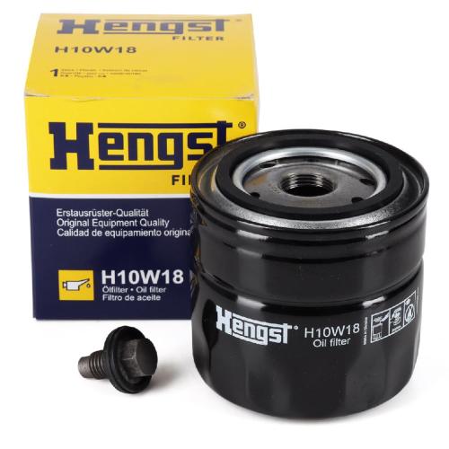 HENGST H10W18 Ölfilter + Schraube FORD Cougar Maverick Mondeo 1 2 Taunus 2.5/3.0 V6 Bild HENGST H10W18 Ölfilter + Schraube FORD Cougar Maverick Mondeo 1 2 Taunus 2.5/3.0 V6