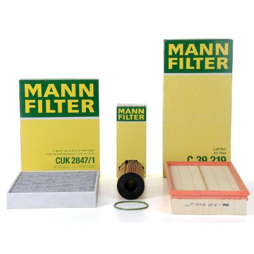 MANN Filterset 3-tlg PORSCHE Cayenne (92A) 3.0 Diesel VW Touareg (7P) 3.0 TDI 204-240 PS Bild MANN Filterset 3-tlg PORSCHE Cayenne (92A) 3.0 Diesel VW Touareg (7P) 3.0 TDI 204-240 PS