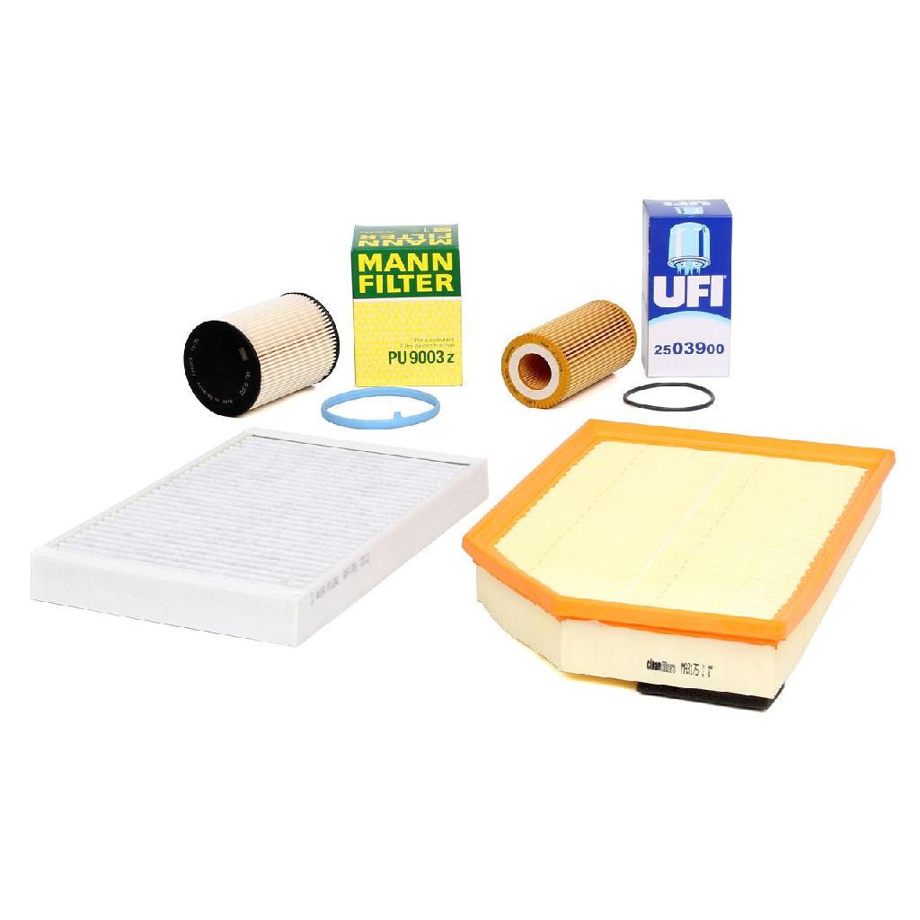 Inspektionskit für VOLVO S80 II V70 III XC60 XC70 II 2.4 D D5 163 / 185 PS