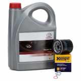 5L ORIGINAL 5W40 Motoröl + HENGST Ölfilter TOYOTA Auris Avensis Corolla Rav 4 Yaris