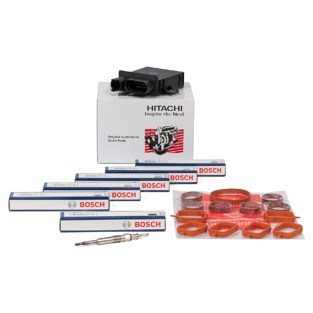 ELRING Dichtungssatz, Ansaugkrümmer 228.690 ASTEMO-HITACHI Relais, Glühanlage 2502197 BOSCH Glühkerze 0 250 402 002