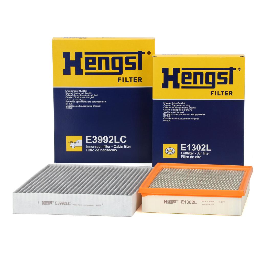 HENGST FILTER Luftfilter E1302L + Filter, Innenraumluft E3992LC