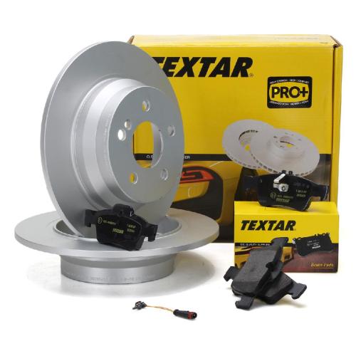 TEXTAR Bremsscheiben + Beläge + Wako MERCEDES W211 S211 W212 S212 C218 X218 hinten Bild TEXTAR Bremsscheiben + Beläge + Wako MERCEDES W211 S211 W212 S212 C218 X218 hinten
