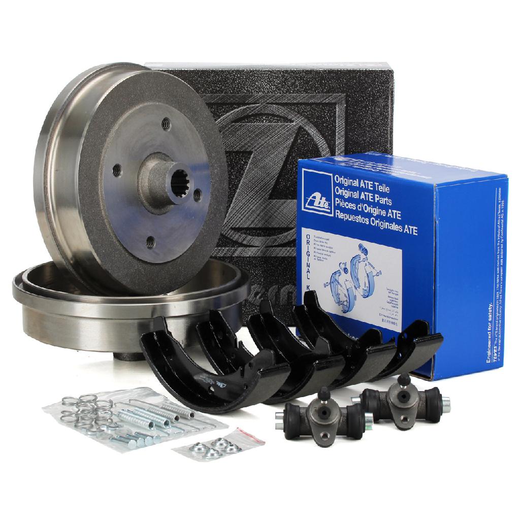 ATE Bremsbackensatz 03.0420-2917.3 ZIMMERMANN Bremstrommel 600.1956.00