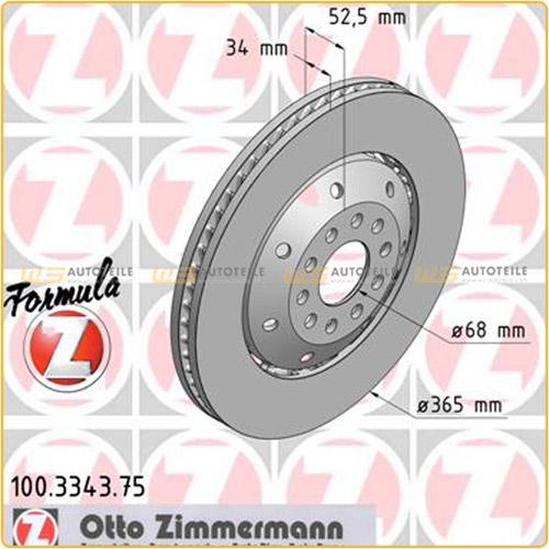 ZIMMERMANN Bremsscheibe 100.3344.75 + Bremsscheibe 100.3343.75 BREMBO Bremsbelagsatz, Scheibenbremse P 85 078 Bild ZIMMERMANN Bremsscheibe 100.3344.75 + Bremsscheibe 100.3343.75 BREMBO Bremsbelagsatz, Scheibenbremse P 85 078