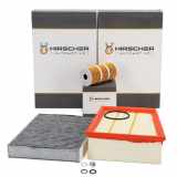 HIRSCHER Filterset 3-tlg RENAULT Megane 4 Grand / Scenic 4 Espace 5 Talisman 1.6/1.7 dCi
