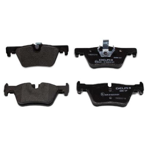 DELPHI LP2286 Bremsbeläge + Wako BMW 1er F20 F21 2er F22 F23 3er F30-34 4er F32-36 hinten Bild DELPHI LP2286 Bremsbeläge + Wako BMW 1er F20 F21 2er F22 F23 3er F30-34 4er F32-36 hinten