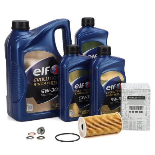 8L elf Evolution R-TECH ELITE 5W-30 Motoröl + ORIGINAL Ölfilter RENAULT Master 3 2.3 dCi Bild 8L elf Evolution R-TECH ELITE 5W-30 Motoröl + ORIGINAL Ölfilter RENAULT Master 3 2.3 dCi