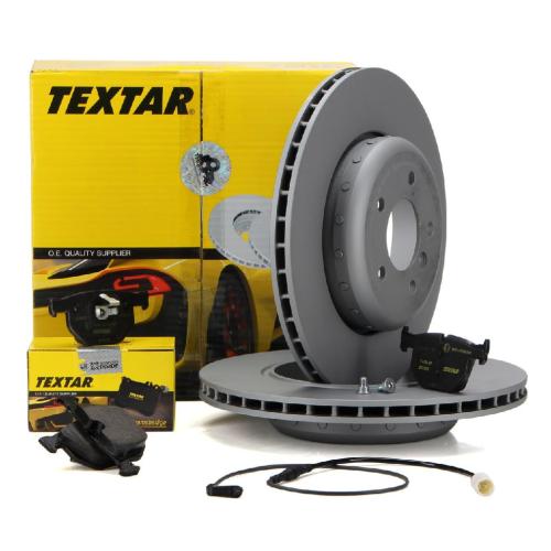 TEXTAR Bremsscheiben + Beläge + Wako BMW 5er E61 Touring 530i 258 PS hinten Bild TEXTAR Bremsscheiben + Beläge + Wako BMW 5er E61 Touring 530i 258 PS hinten