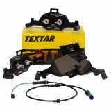 TEXTAR 2590001 Bremsbeläge + Wako BMW 5er G30 G31 6er G32 7er G11 vorne