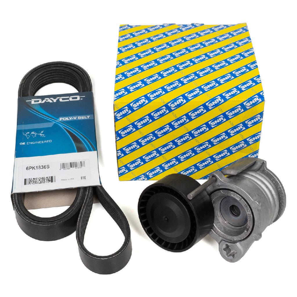 DAYCO Keilrippenriemen 6PK1836S SNR Spannrolle, Keilrippenriemen GA350.65