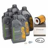 6L ORIGINAL 0W-20 MB 229.71 Motoröl + HIRSCHER Ölfilter für MERCEDES 2701800109