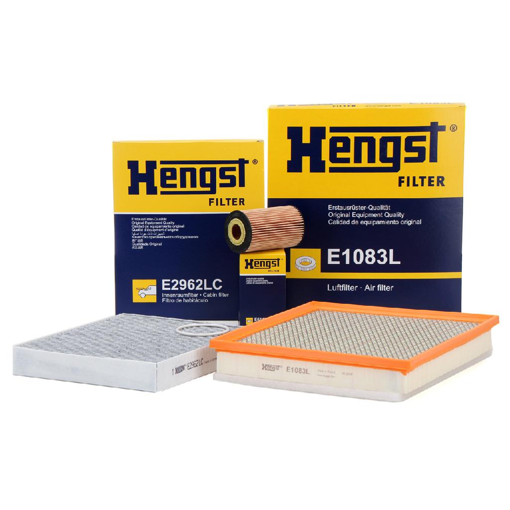 HENGST FILTER Filter, Innenraumluft E2962LC + Luftfilter E1083L + Ölfilter E611H D442