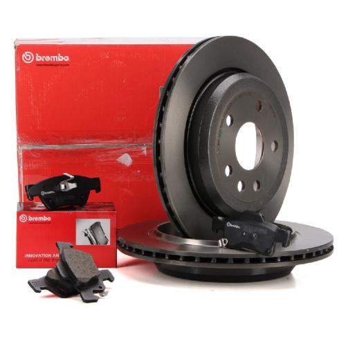 BREMBO Bremsscheibe 09.N235.21 + Bremsbelagsatz, Scheibenbremse P 37 016 Bild BREMBO Bremsscheibe 09.N235.21 + Bremsbelagsatz, Scheibenbremse P 37 016