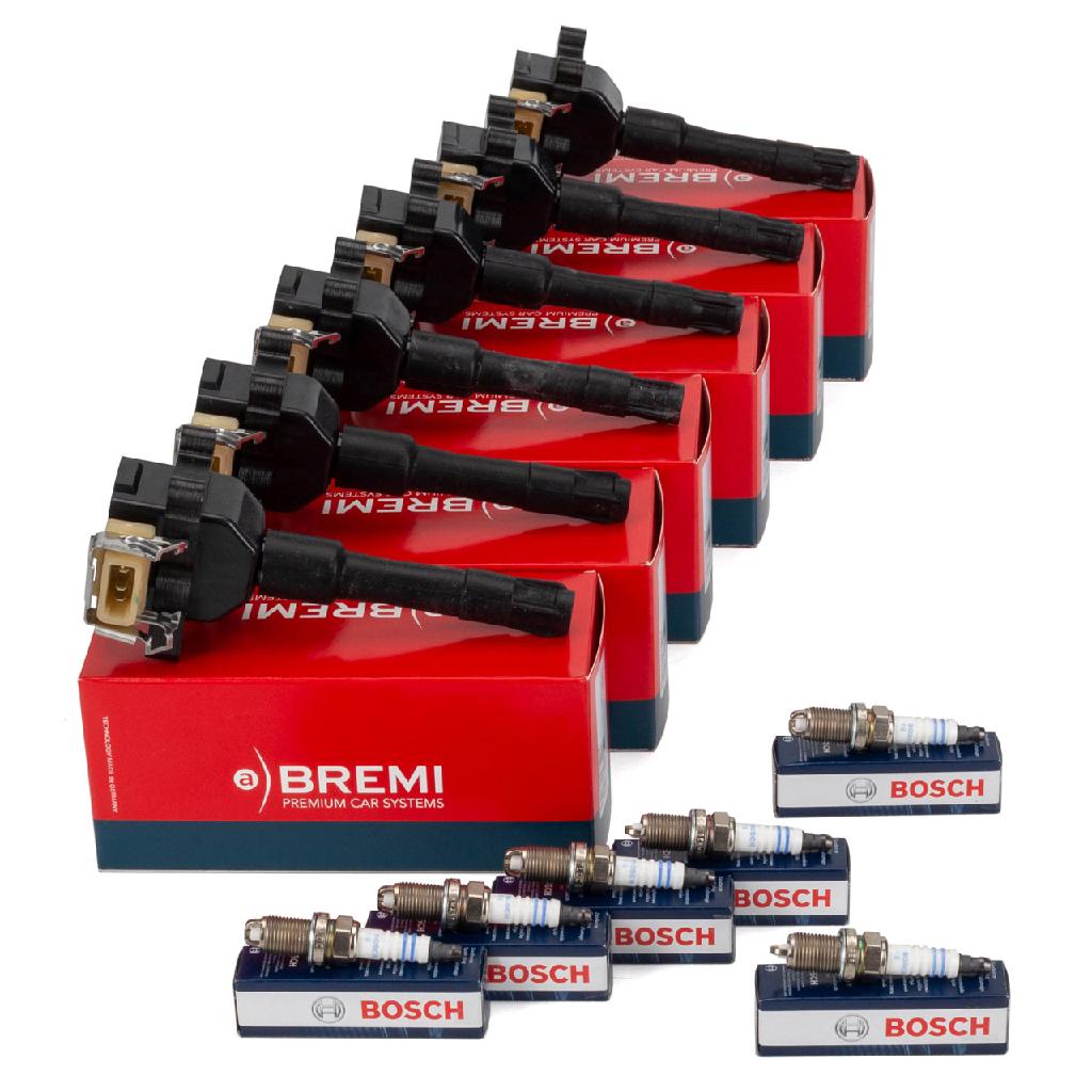 BREMI Zündspule 11856T BOSCH Zündkerze 0 242 235 668