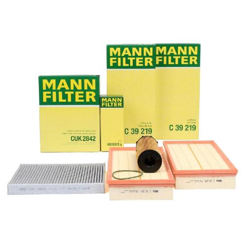 MANN Filterset Filterpaket 3-tlg AUDI Q7 (4LB) 4.2 TDI quattro 326/340 PS Bild MANN Filterset Filterpaket 3-tlg AUDI Q7 (4LB) 4.2 TDI quattro 326/340 PS