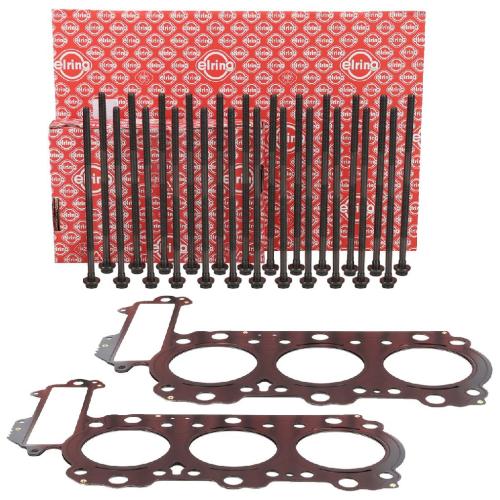 ELRING Zylinderkopfschraubensatz 523.050 + Dichtung, Zylinderkopf 808.293 Bild ELRING Zylinderkopfschraubensatz 523.050 + Dichtung, Zylinderkopf 808.293