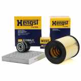 HENGST FILTER Ölfilter H315W + Filter, Innenraumluft E1990LC + Luftfilter E1010L
