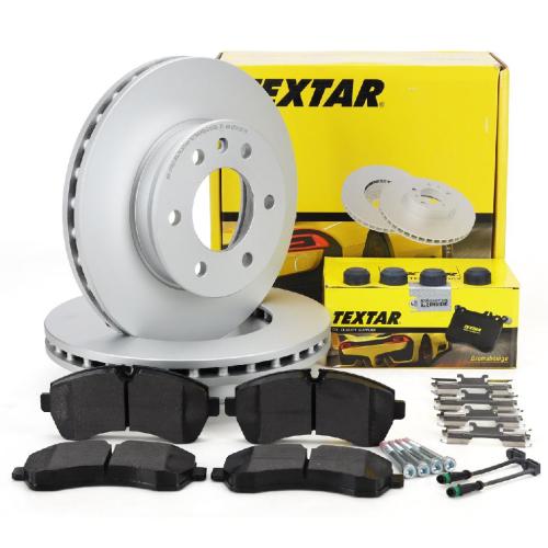 TEXTAR Bremsscheiben + Beläge + Sensor MERCEDES Sprinter (906 907 910) VW Crafter vorne Bild TEXTAR Bremsscheiben + Beläge + Sensor MERCEDES Sprinter (906 907 910) VW Crafter vorne