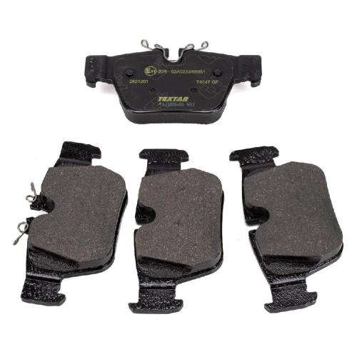 TEXTAR 2621201 Bremsbeläge + Warnkontaktsensor BMW 2er F44 218i M235i 216-220d hinten Bild TEXTAR 2621201 Bremsbeläge + Warnkontaktsensor BMW 2er F44 218i M235i 216-220d hinten