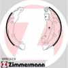 ZIMMERMANN Bremstrommel 470.1855.00 + Bremsbackensatz 10990.142.0 Bild ZIMMERMANN Bremstrommel 470.1855.00 + Bremsbackensatz 10990.142.0