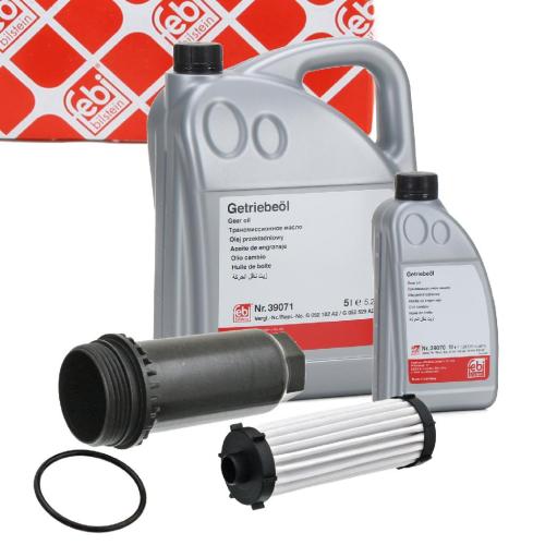 FEBI BILSTEIN Schaltgetriebeöl 39071 + Hydraulikfilter, Automatikgetriebe 104788 + Schaltgetriebeöl 39070 Bild FEBI BILSTEIN Schaltgetriebeöl 39071 + Hydraulikfilter, Automatikgetriebe 104788 + Schaltgetriebeöl 39070