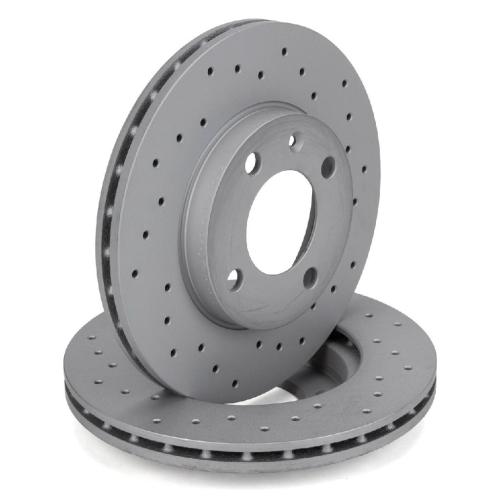 Zimmermann SPORT Bremsscheiben + HIRSCHER Beläge VW Golf 3 Vento mit ABS ab 10.1996 vorne Bild Zimmermann SPORT Bremsscheiben + HIRSCHER Beläge VW Golf 3 Vento mit ABS ab 10.1996 vorne