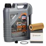 5L LIQUI MOLY TOP TEC 4200 5W30 Motoröl + HIRSCHER Ölfilter VAG 1.8/2.0 TFSI 06L115562