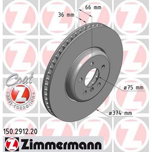 ZIMMERMANN Bremsscheiben + Beläge Sensor BMW 5er F10 550i M550d F13 F06 650i F01-04 vorne Bild ZIMMERMANN Bremsscheiben + Beläge Sensor BMW 5er F10 550i M550d F13 F06 650i F01-04 vorne