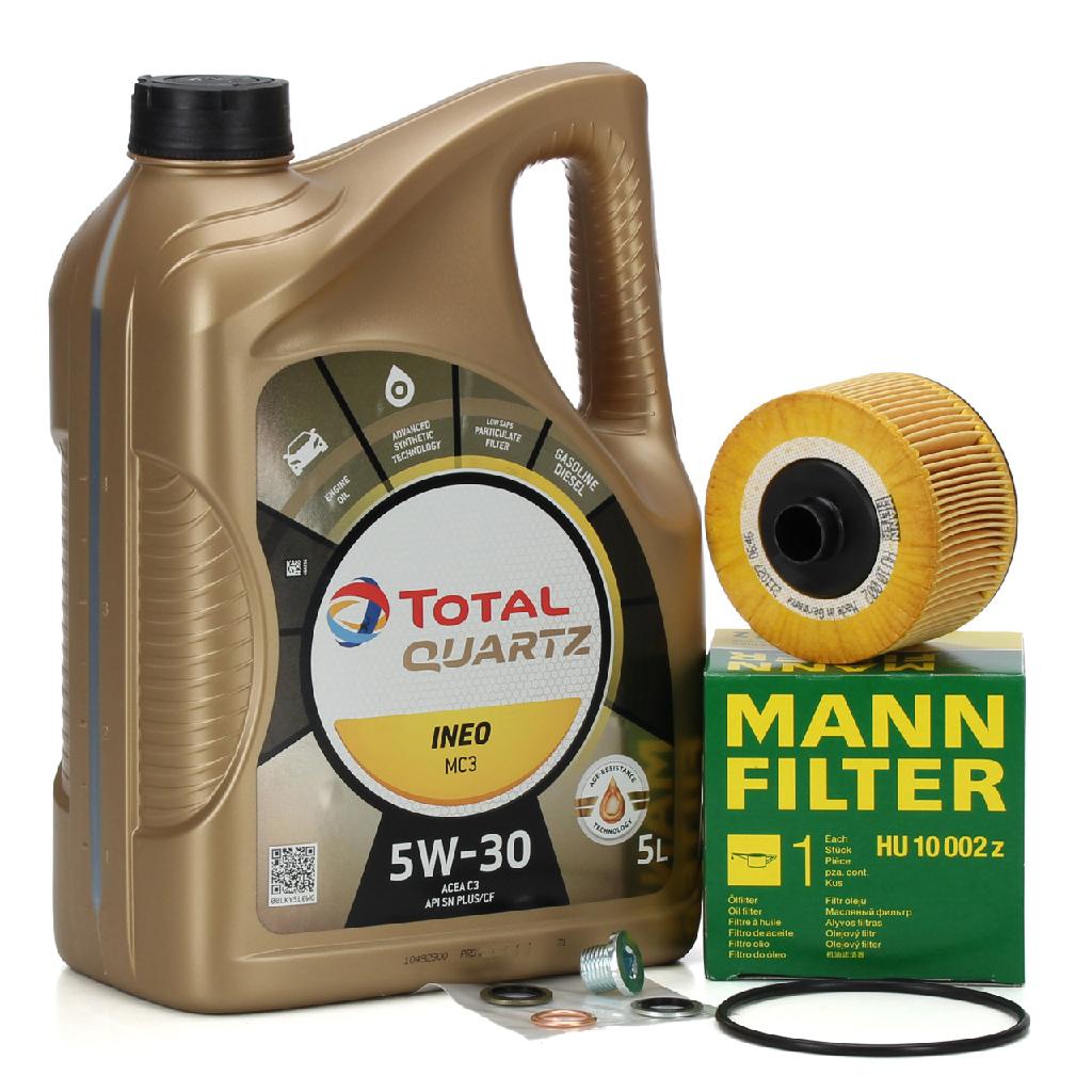 FA1 Verschlussschraube, Ölwanne 518.471.021 MANN-FILTER Ölfilter HU 10 002 z TotalEnergies Motoröl 213698