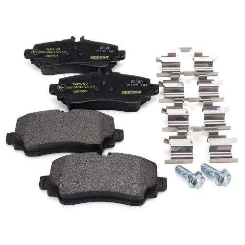 TEXTAR 2307003 Bremsbeläge + Wako MERCEDES A-Klasse W168 mit kurzem Radstand vorne Bild TEXTAR 2307003 Bremsbeläge + Wako MERCEDES A-Klasse W168 mit kurzem Radstand vorne