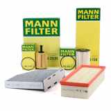 MANN Filterset 4-tlg VW Golf 5 6 Touran AUDI A3 8P SEAT Leon SKODA Octavia 2 1.9/2.0TDI