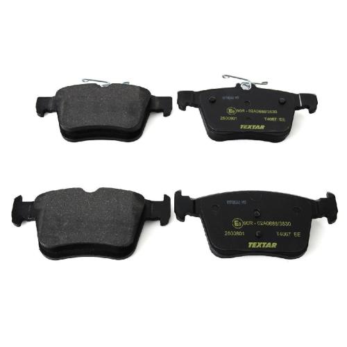 TEXTAR Bremsbelagsatz, Scheibenbremse 2500801 + Bremsscheibe 92224903 Bild TEXTAR Bremsbelagsatz, Scheibenbremse 2500801 + Bremsscheibe 92224903