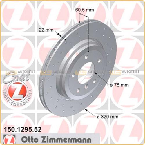 Zimmermann SPORT Bremsscheiben + Beläge + Wako BMW 3er E46 330i 330d vorne + hinten Bild Zimmermann SPORT Bremsscheiben + Beläge + Wako BMW 3er E46 330i 330d vorne + hinten