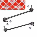FEBI BILSTEIN Stange/Strebe, Stabilisator 24577 + Stange/Strebe, Stabilisator 24575