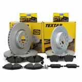 TEXTAR Bremsbelagsatz, Scheibenbremse 2500801 + Bremsscheibe 92120505 + Bremsbelagsatz, Scheibenbremse 2568301 + Bremsscheibe 92224903
