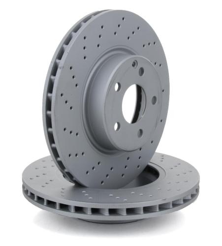 ZIMMERMANN Bremsscheiben + Beläge + Wako MERCEDES SL R230 350 500 ab 07.2005 vorne Bild ZIMMERMANN Bremsscheiben + Beläge + Wako MERCEDES SL R230 350 500 ab 07.2005 vorne