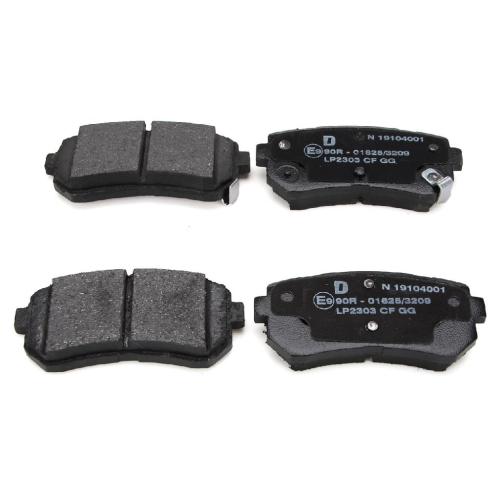 DELPHI Bremsbelagsatz, Scheibenbremse LP2303 + Bremsscheibe BG3981C Bild DELPHI Bremsbelagsatz, Scheibenbremse LP2303 + Bremsscheibe BG3981C