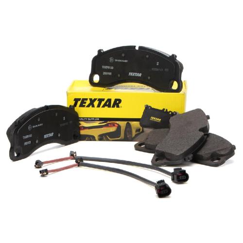 TEXTAR 2551901 Bremsbeläge + Wako PORSCHE 991 3.8 Turbo / S 520-607 PS vorne Bild TEXTAR 2551901 Bremsbeläge + Wako PORSCHE 991 3.8 Turbo / S 520-607 PS vorne