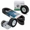 Schaeffler INA Umlenk-/Führungsrolle, Keilrippenriemen 532 0401 30 DAYCO Keilrippenriemen 7PK2418 FEBI BILSTEIN Riemenspanner, Keilrippenriemen 22776 Bild Schaeffler INA Umlenk-/Führungsrolle, Keilrippenriemen 532 0401 30 DAYCO Keilrippenriemen 7PK2418 FEBI BILSTEIN Riemenspanner, Keilrippenriemen 22776
