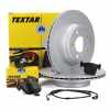 TEXTAR Bremsscheiben + Bel&auml;ge + Wako BMW 3er F30 F31 F34 4er F32 F33 F36 hinten