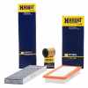 HENGST FILTER Ölfilter E44H D110 + Luftfilter E1086L + Filter, Innenraumluft E2947LC