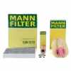 MANN-FILTER Filter, Innenraumluft CUK 3172 + Luftfilter C 14 114 + Ölfilter HU 514 x