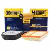 HENGST FILTER Luftfilter E321L + Filter, Innenraumluft E914LC + &Ouml;lfilter E172H D35
