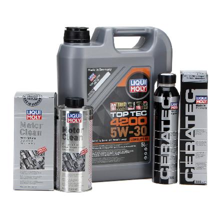 LIQUI MOLY Motoröladditiv 3721 + Motoröladditiv 1019 + Motoröl 3707