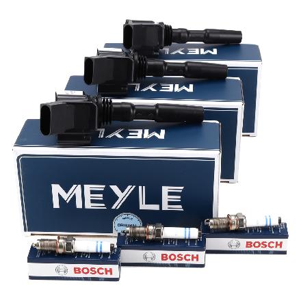 MEYLE Zündspule 100 885 0024 BOSCH Zündkerze 0 241 145 523