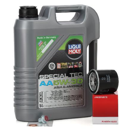 5L LIQUI MOLY Motoröl Öl SPECIAL TEC AA 5W30 + HERTH+BUSS Ölfilter HYUNDAI KIA MAZDA