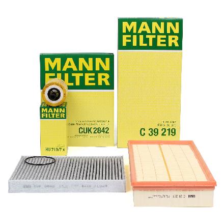 MANN Filterset Filterpaket 3-tlg VW Touareg (7L) 2.5 R5 TDI 163/174 PS