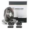 HIRSCHER Bremsscheiben + Bremsbeläge VW Golf 4 Polo 4 5 AUDI A1 A3 8L1 SKODA Fabia hinten Bild HIRSCHER Bremsscheiben + Bremsbeläge VW Golf 4 Polo 4 5 AUDI A1 A3 8L1 SKODA Fabia hinten