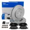 QUICK BRAKE Zubehörsatz, Scheibenbremsbelag 109-0184 DELPHI Bremsbelagsatz, Scheibenbremse LP3736 + Bremsscheibe BG9238C
